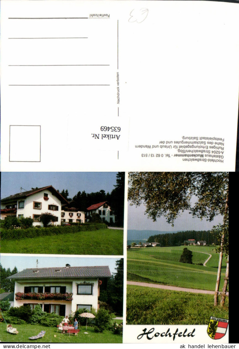 635469,Mehrbild Ak Straßwalchen Hochfeld Gästehaus Muckenhammer