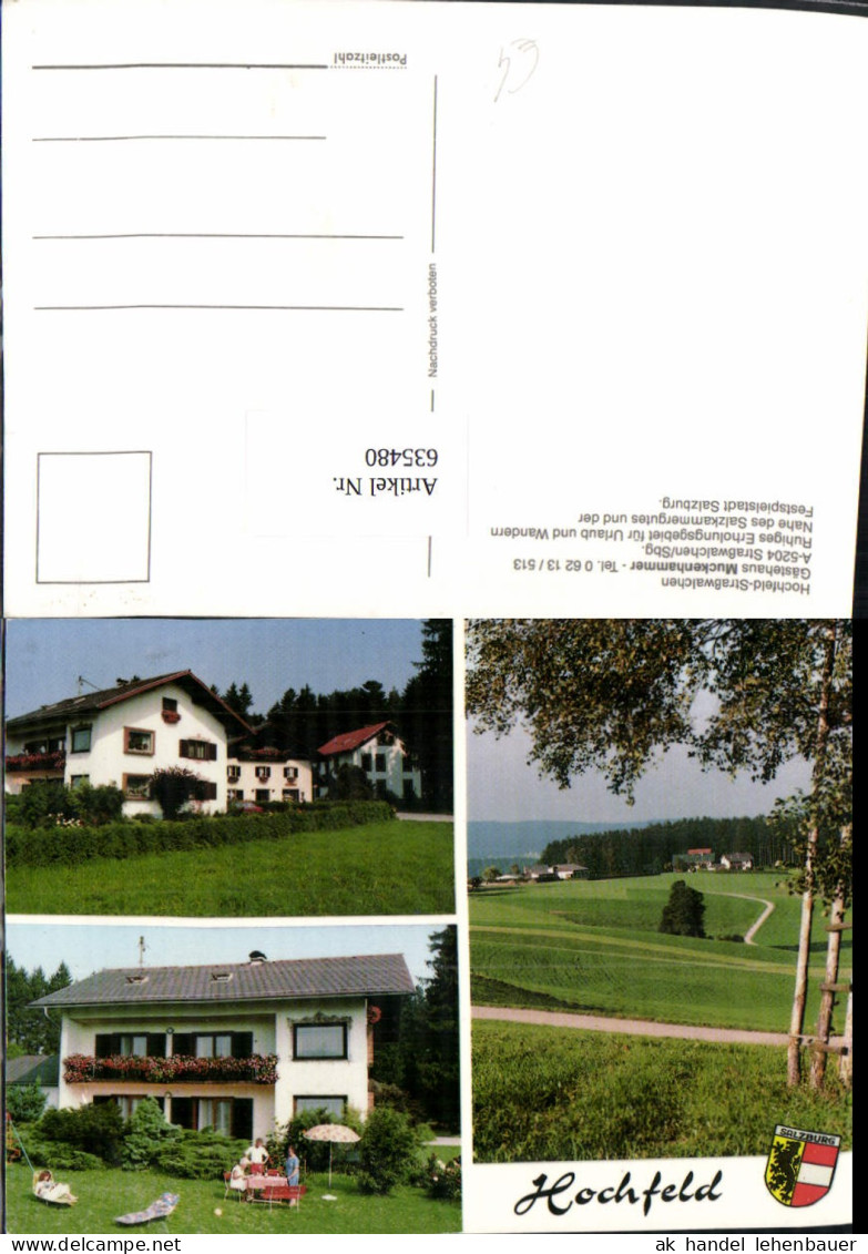 635480,Mehrbild Ak Straßwalchen Hochfeld Gästehaus Muckenhammer