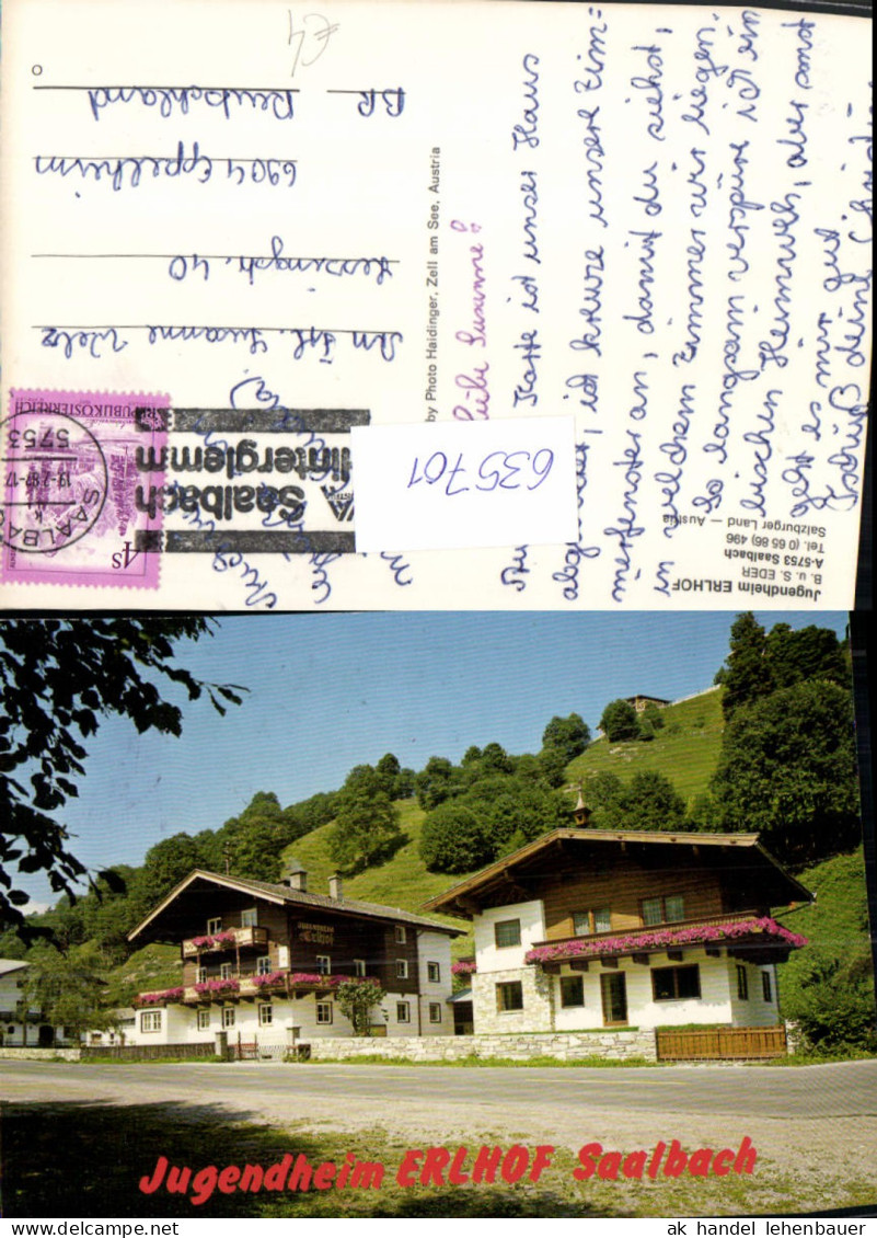 635701,Saalbach Saalbach-Hinterglemm Jugendheim Erlhof