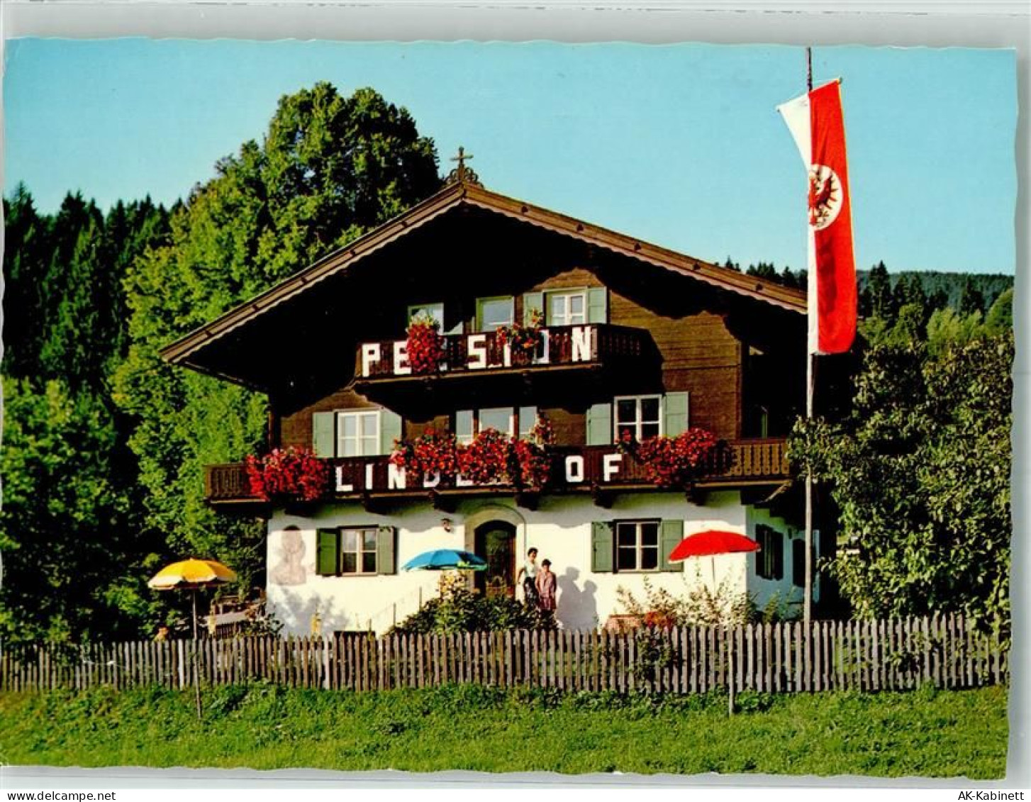 6364 Brixen im Thale Foto AK Pension Lindenhof - 38066974