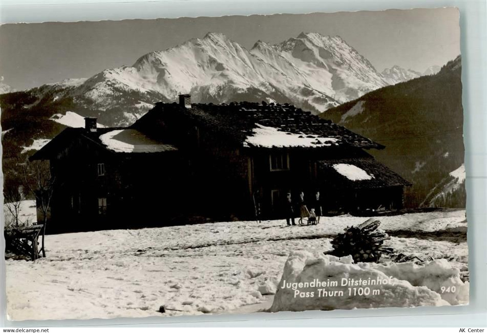 6370 Kitzbühel 1962 Winter Gasthaus Ditsteinhof - 10354571