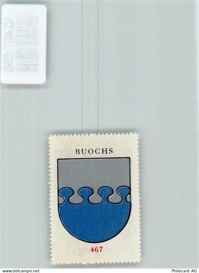 6374 Buochs - Vignette Wappen Kaffee Hag 1920-1940 - 10407686