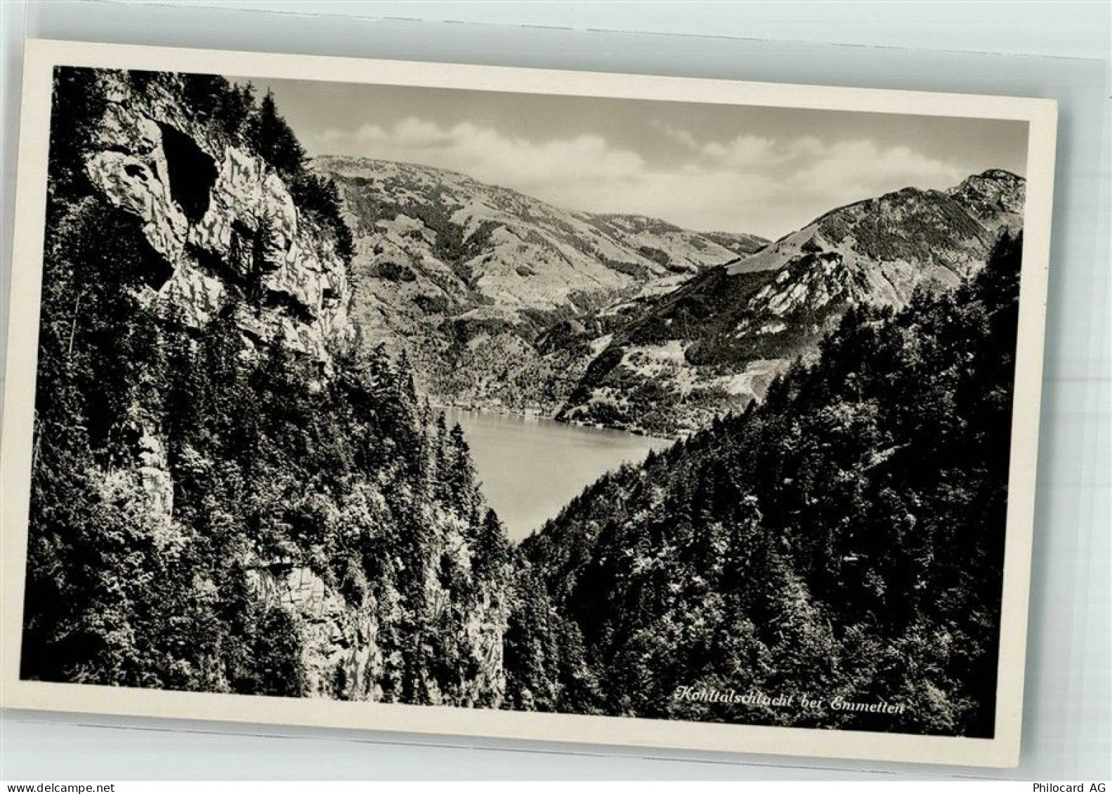 6376 Emmetten Foto AK Kohltalschlucht - 38212115