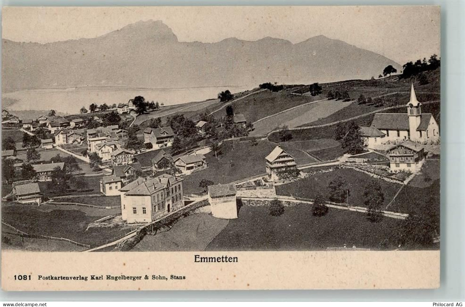 6376 Emmetten - Teilansicht AK - 13208650