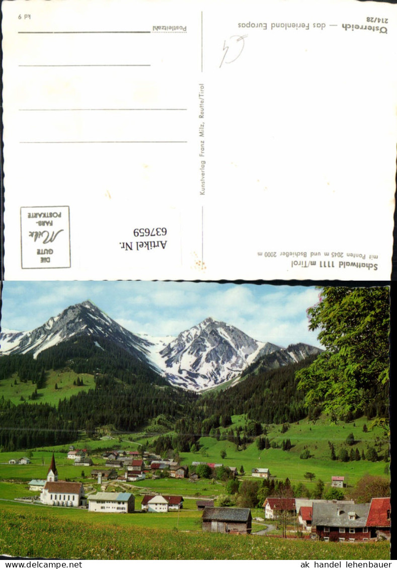 637659,Schattwald m. Ponten u. Bschießer