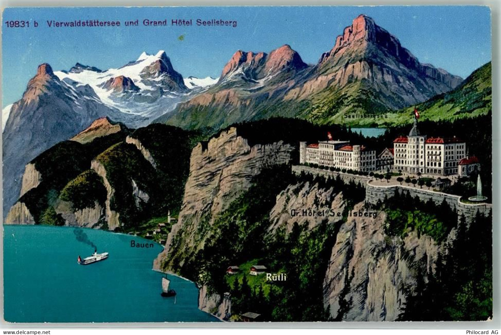 6377 Seelisberg - Grand Hotel Vierwaldstättersee Bauen Rütli Wehrliverla... - 39693361