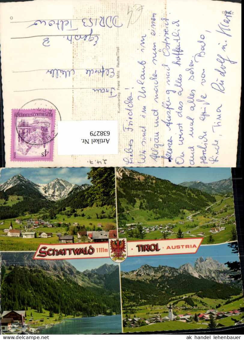 638279,Mehrbild Ak Schattwald Ansichten