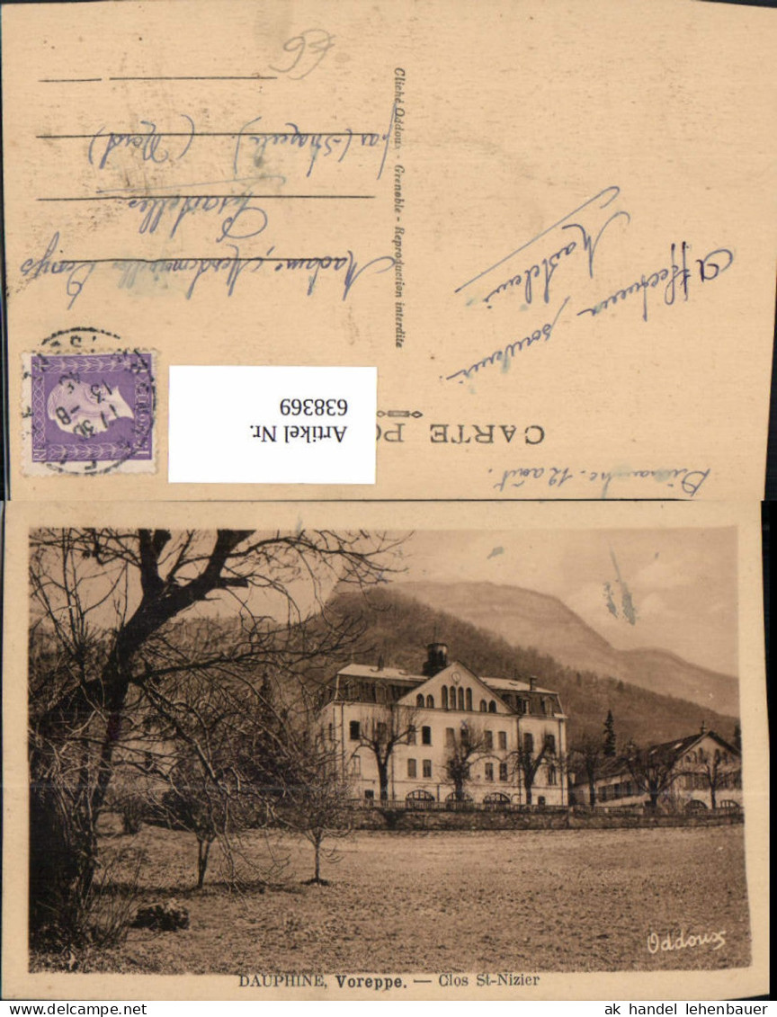 638369,Dauphine Voreppe Clos St-Nizier France