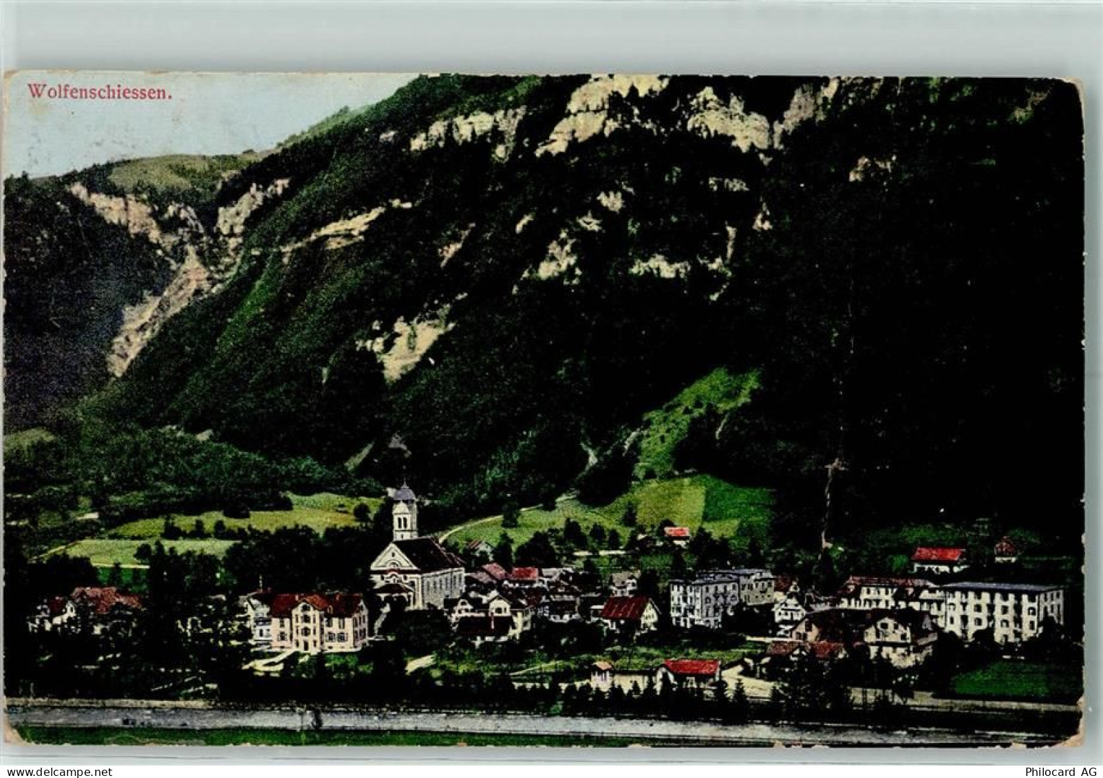 6386 Wolfenschiessen 1910 Gebrauchsspuren - 10302336