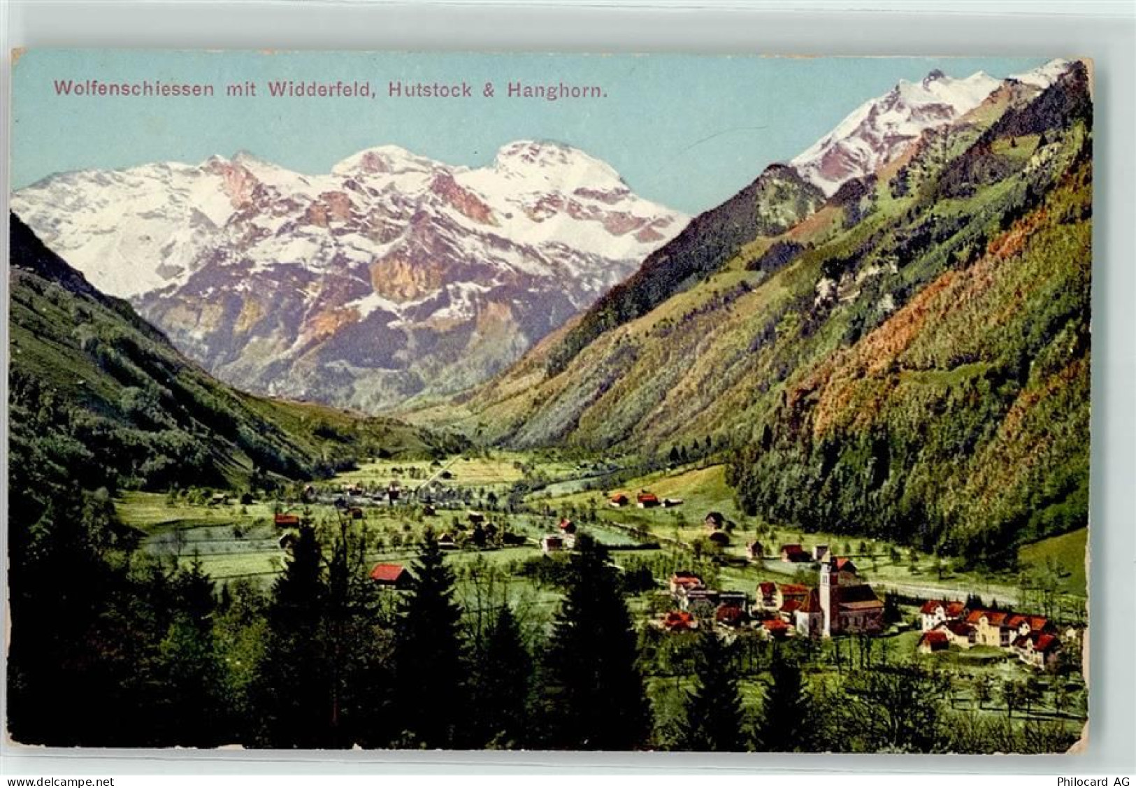 6386 Wolfenschiessen - Widderfeld Hutstock Hanghorn - 10599650