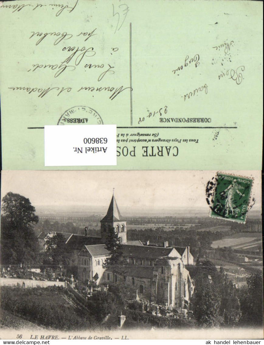 638600,Le Havre L Abbaye de Graville France