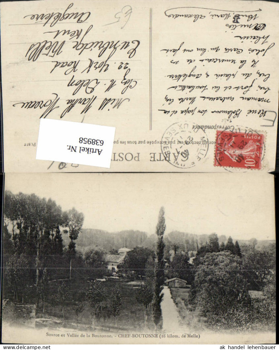 638958,Source et Vallee de la Boutonne Chef-Boutonne France