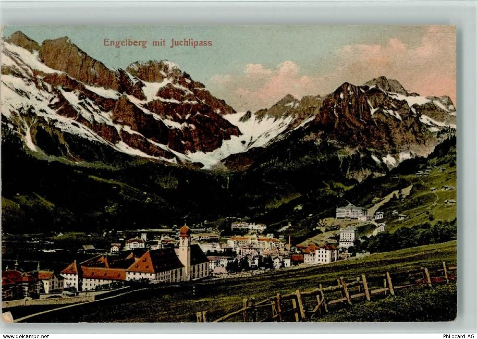 6390 Engelberg 1906 - Engelberg mit Juchlipass - 10148317