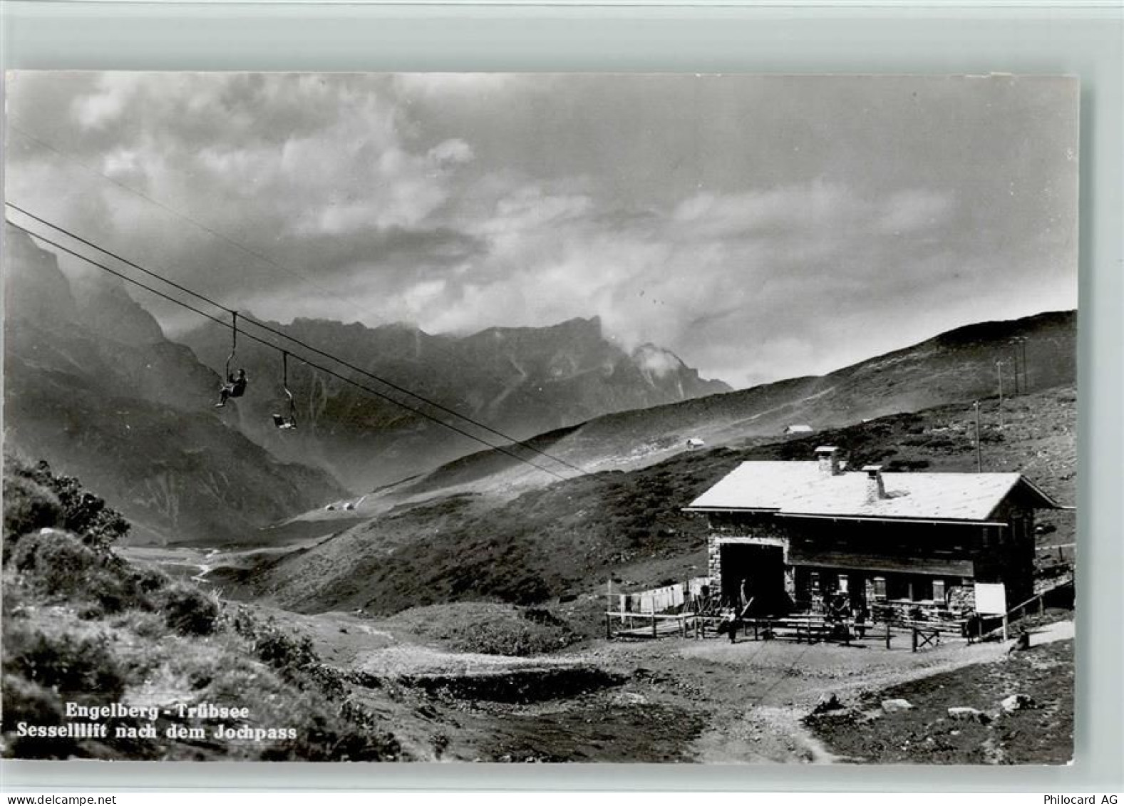 6390 Engelberg - Engelberg - Trübsee Sessellift nach dem Jochpass - 11092496