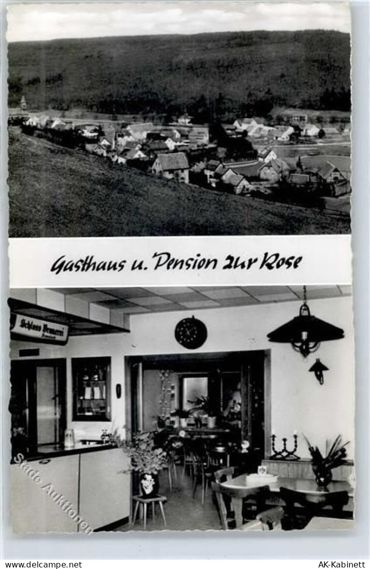 63928 W8761 Riedern , Unterfr - Gasthaus, Pension zur Rose - 51282999