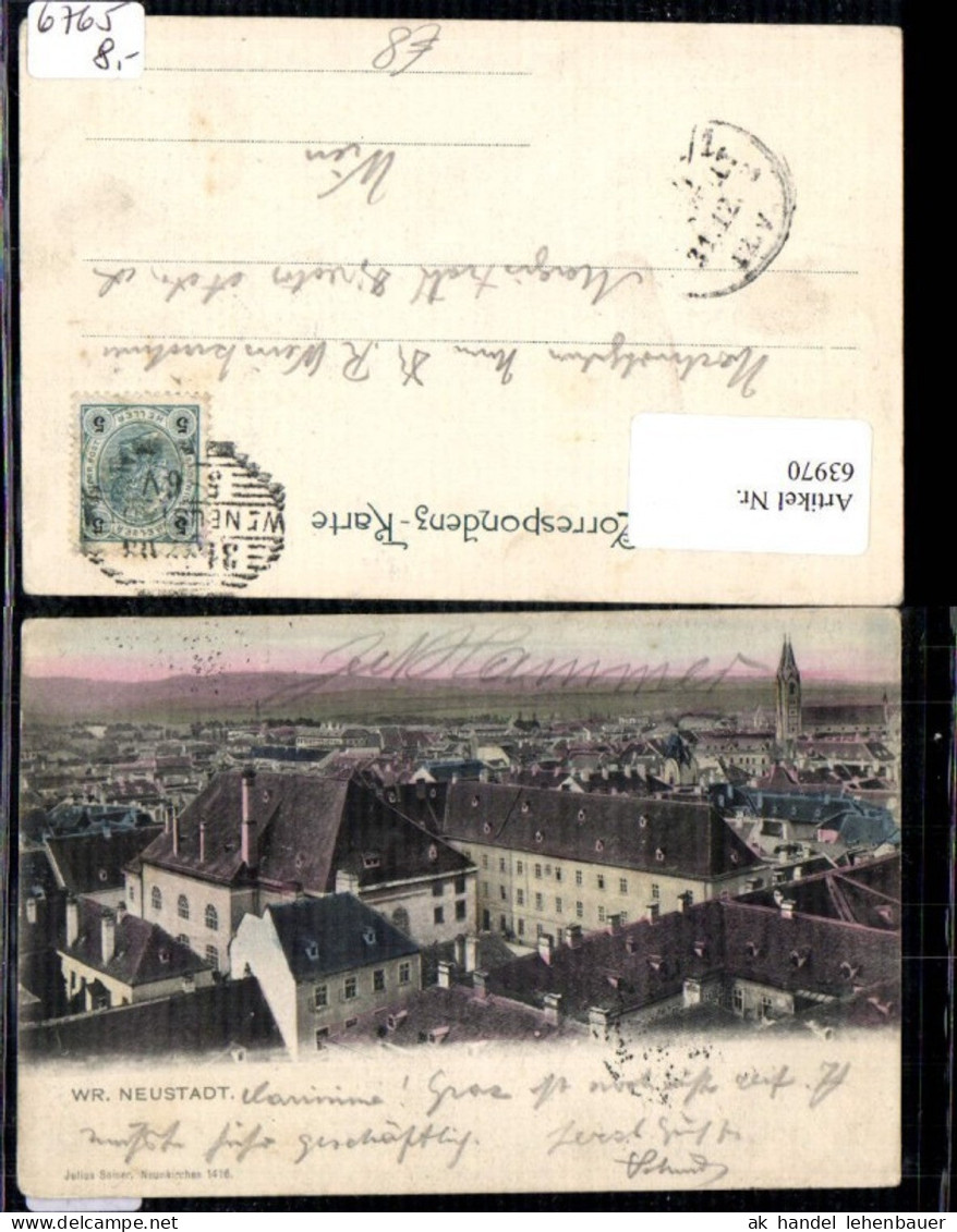 63970,Wiener Neustadt Ortsansicht