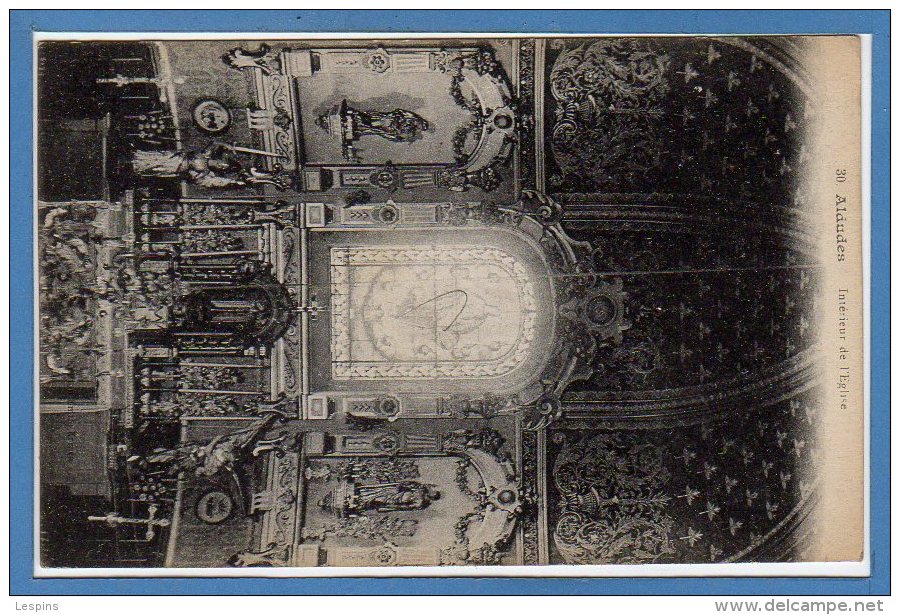64 - ALDUDES -- Intérrieur de l'Eglise