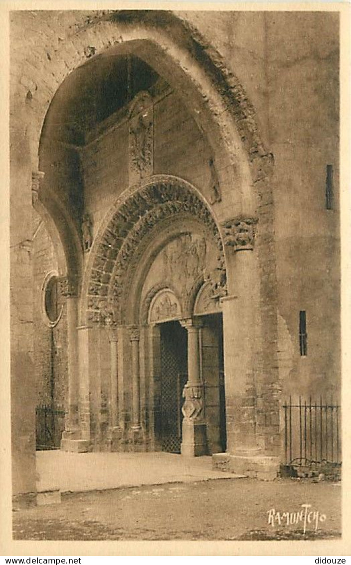 64 - Oloron Sainte Marie - Porche de la Cathédrale - CPA - Voir Scans Recto-Verso