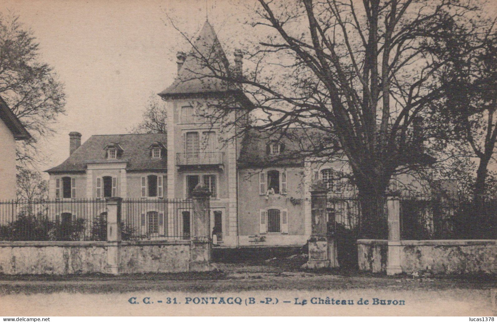 64 / PONTACQ / LE CHATEAU DE BURON