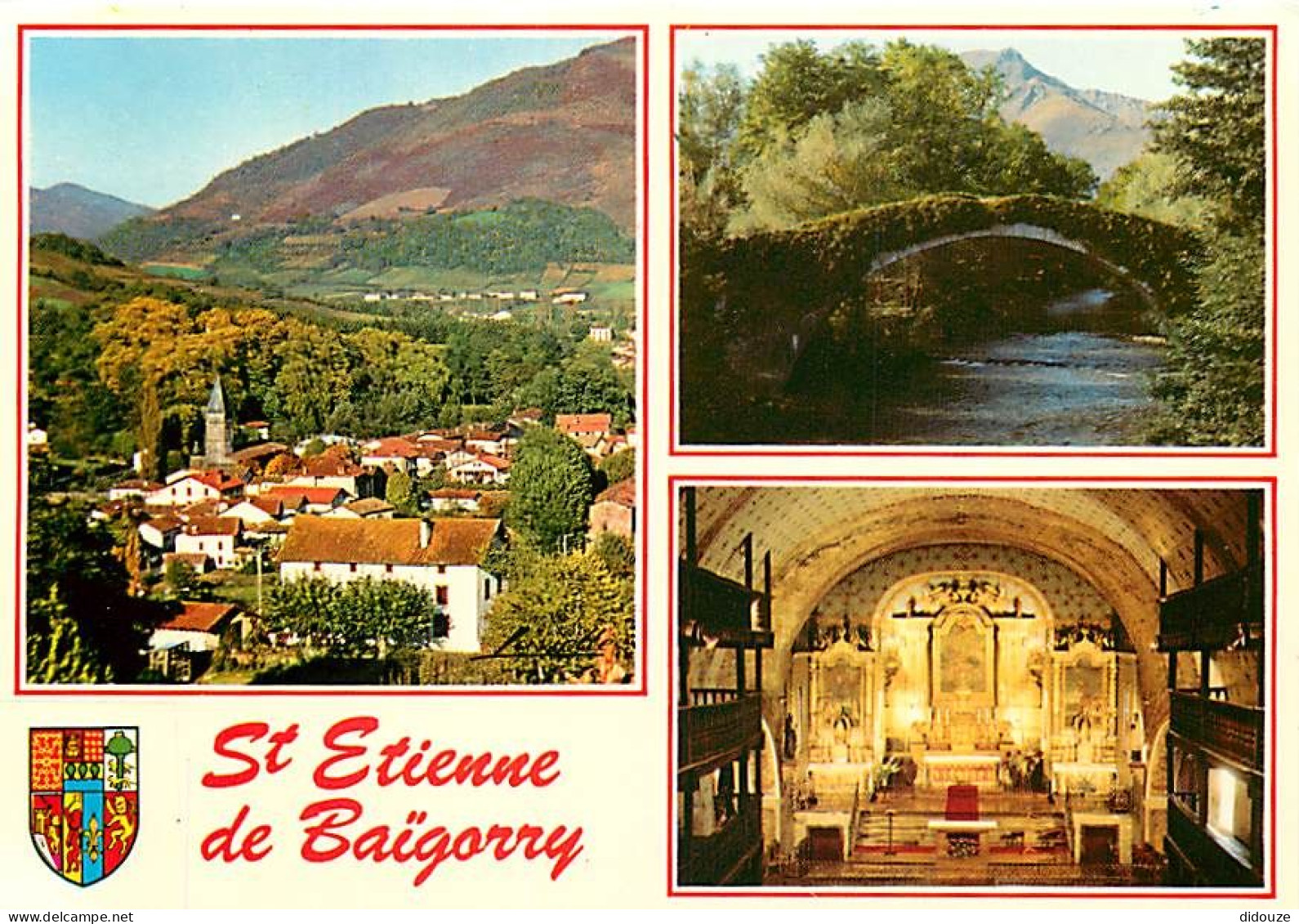 64 - Saint Etienne de Baigorry - Multivues - Blasons - Carte Neuve - CPM - Voir Scans Recto-Verso