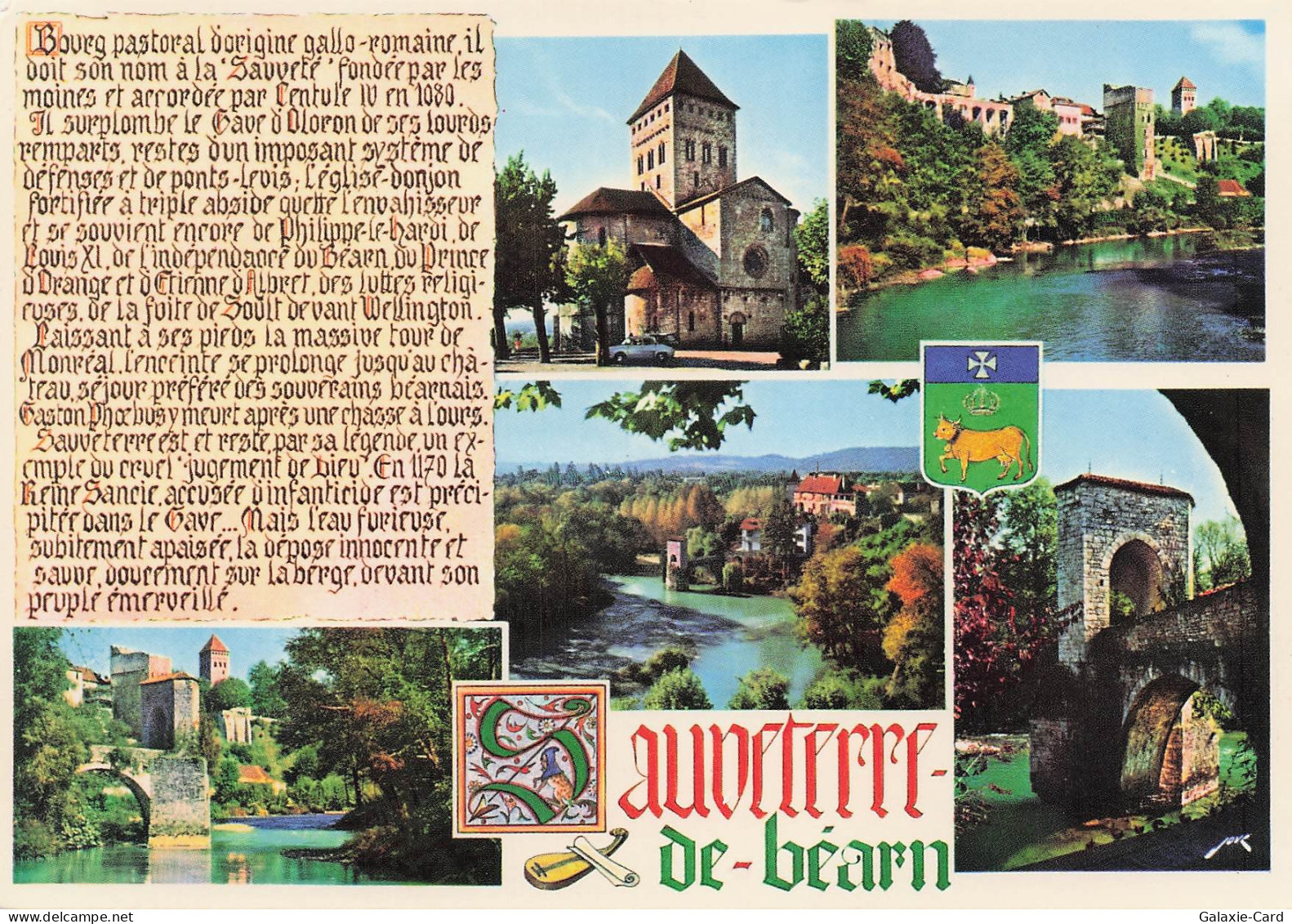 64 SAUVETERRE DE BEARN SOUVENIR DE SAUVETERRE DE BEARN