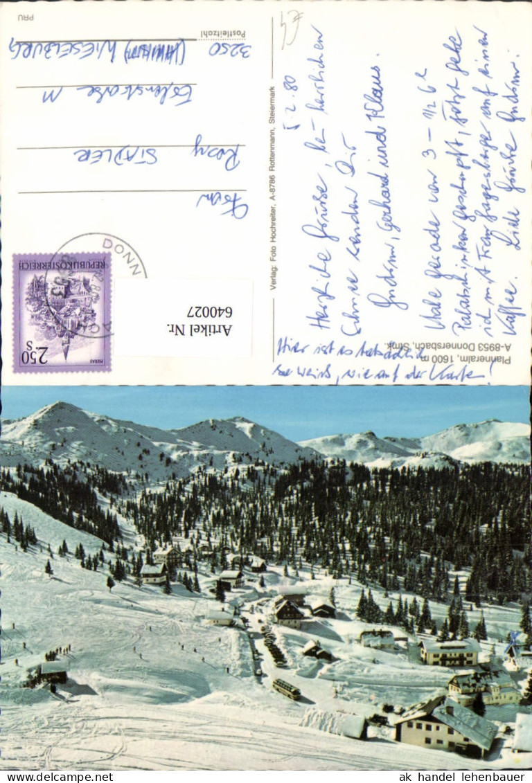 640027,Planneralm Irdning-Donnersbachtal Donnersbach
