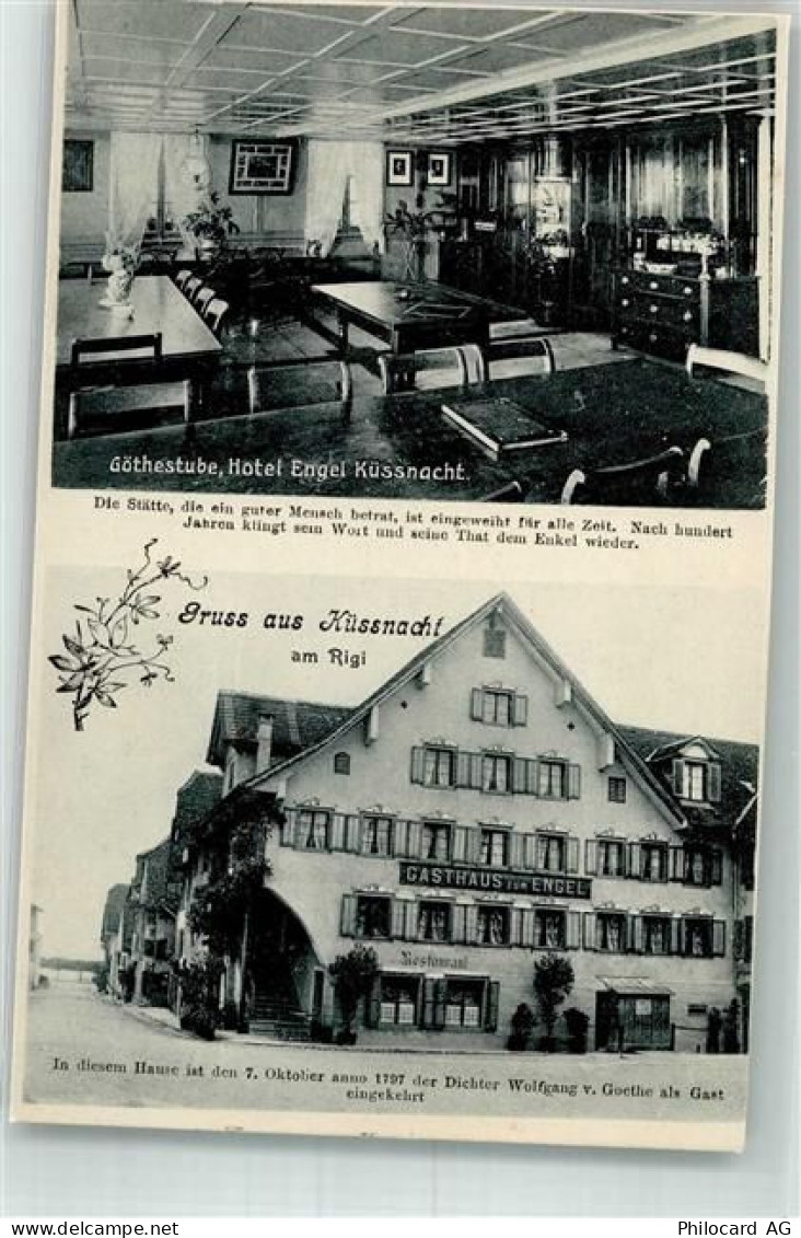 6403 Küssnacht am Rigi Foto AK Hotel Engel - 13559647