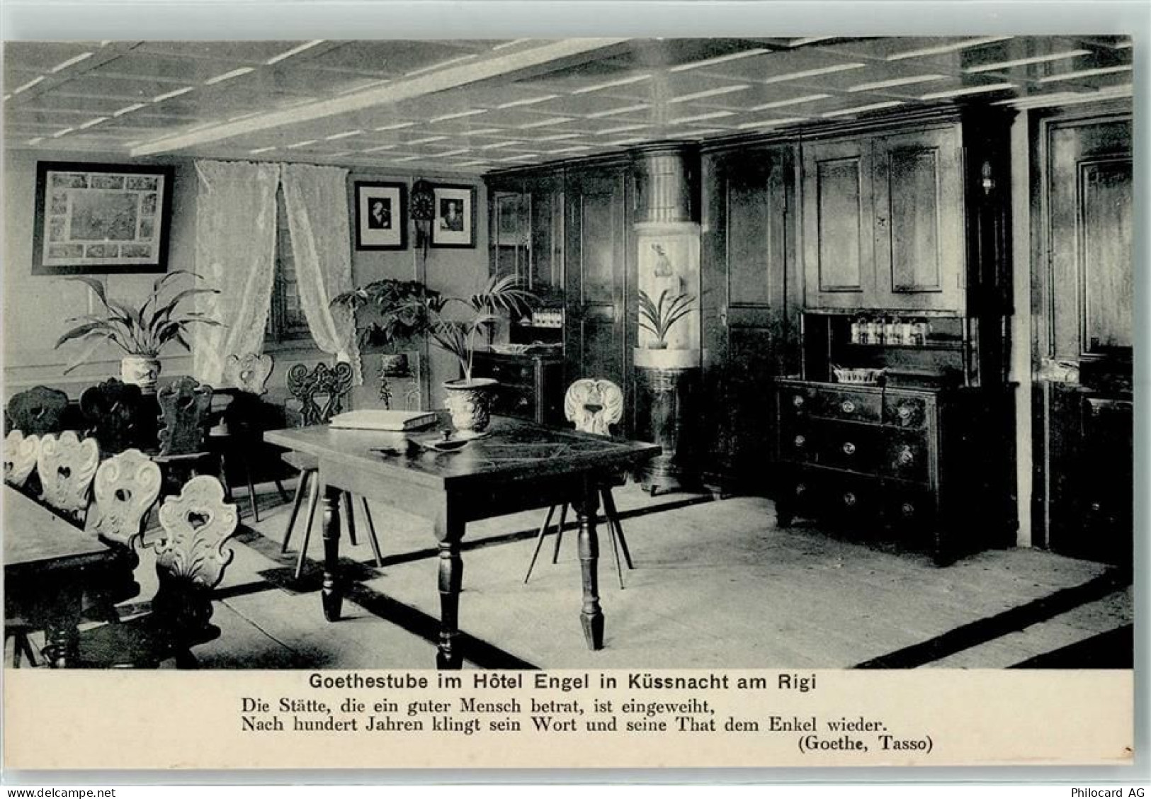 6403 Küssnacht am Rigi - Goethestube im Hotel Engel in Küssnach am Rigi ... - 10216534