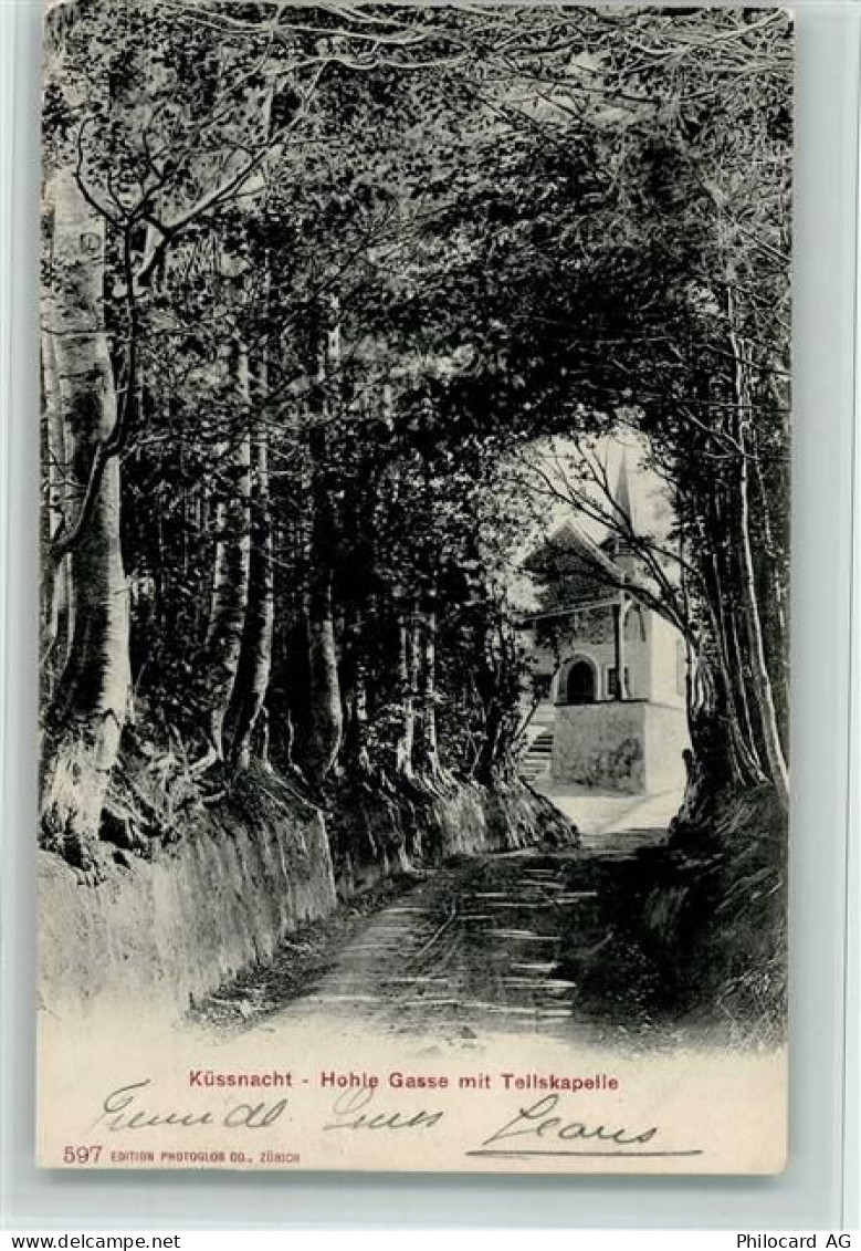 6403 Küssnacht am Rigi - Hohle Gasse mit Tellskapelle - 11061093