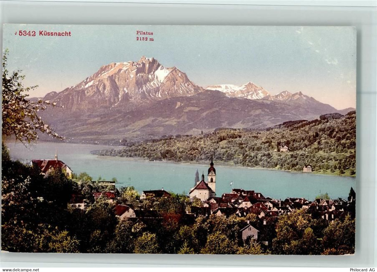 6403 Küssnacht am Rigi - Ortsansicht mit See - 10099276