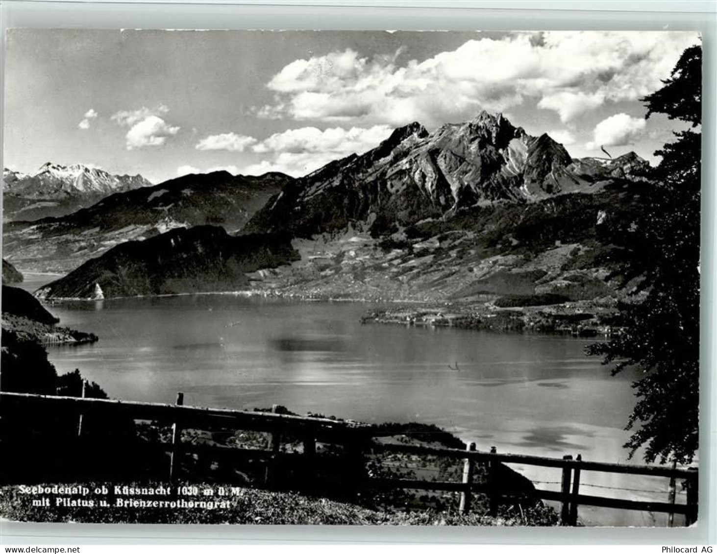 6403 Küssnacht am Rigi - Seebodenalp ob Küssnacht mit Pilatus und Brienz... - 11062086
