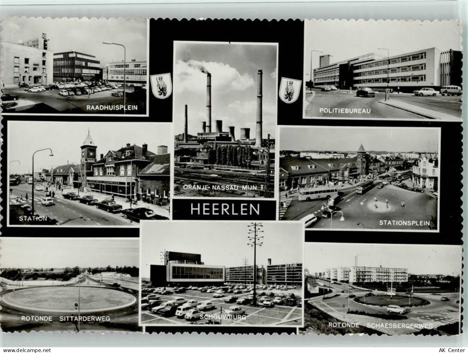 6411 Heerlen - Raadhuisplein Politiebureau Station Oranje Nassau Mijn St... - 11036432