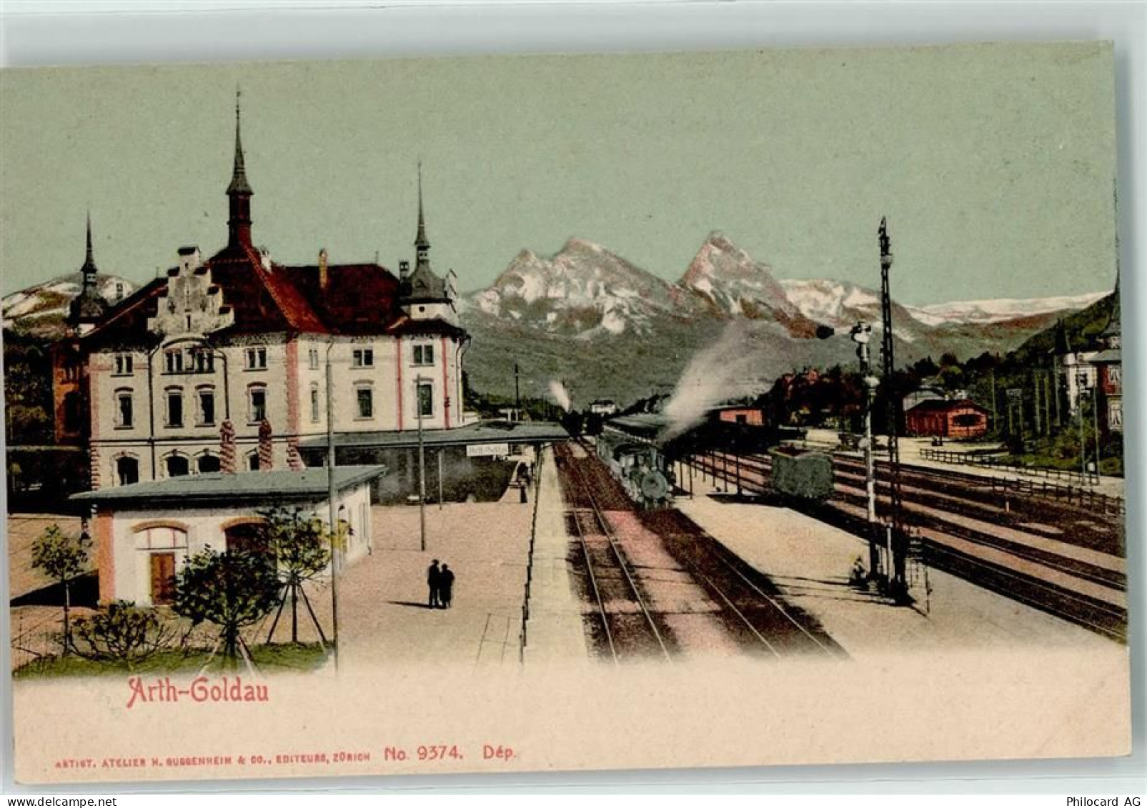 6415 Arth - Goldau Bahnhof Eisenbahn - 13251118