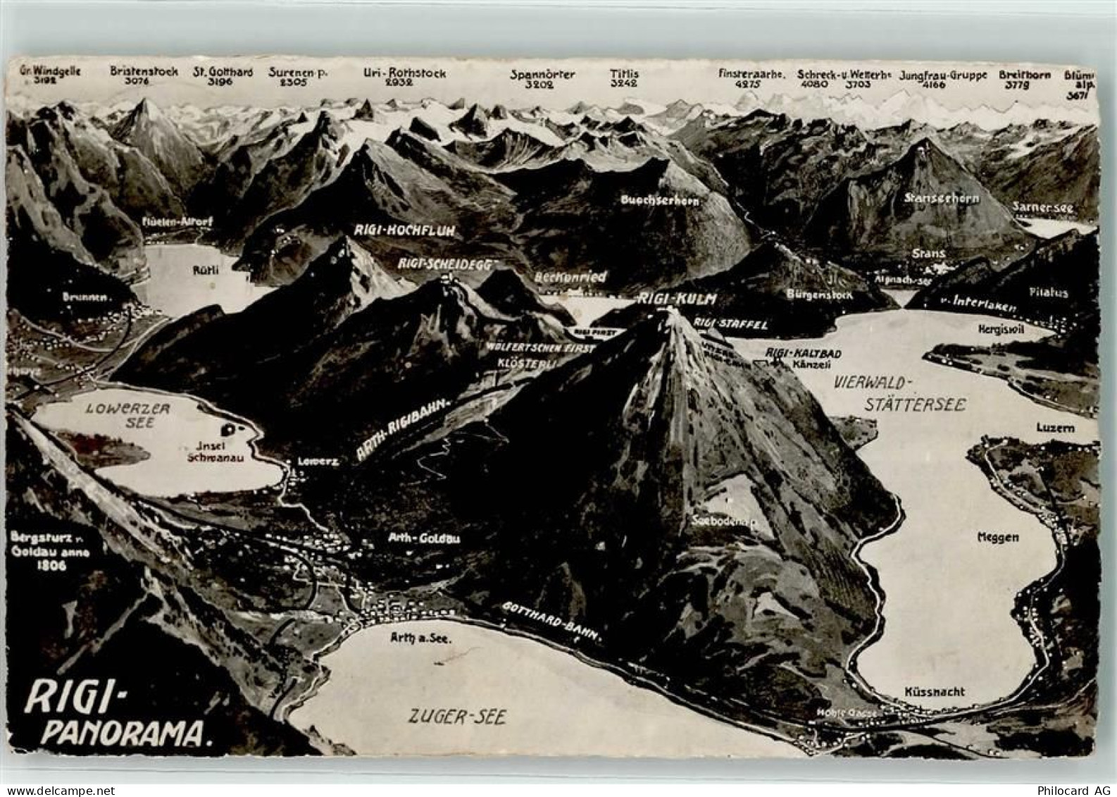 6415 Arth - Vogelschau Rigi - 10602414