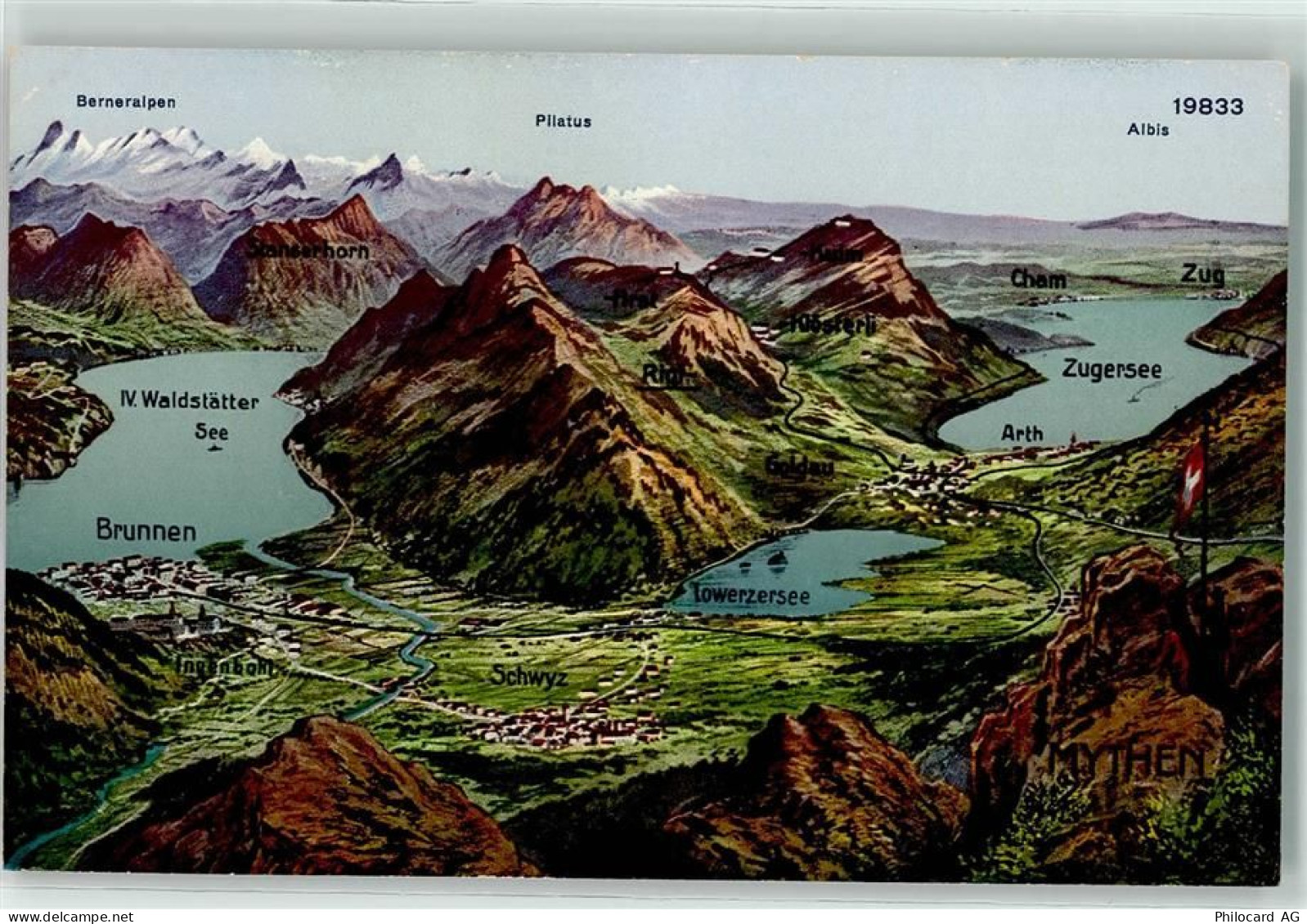 6415 Arth - Vogelschau Rigi - 10602416