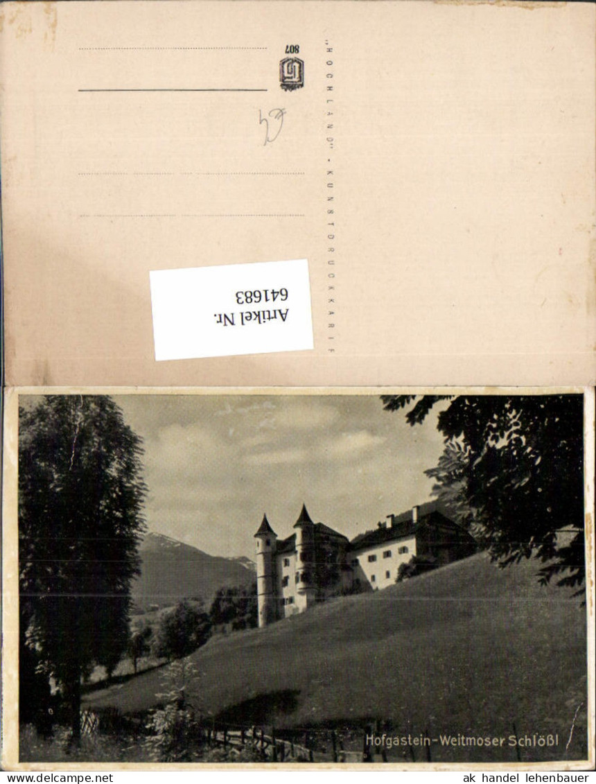 641683,Hofgastein Bad Hofgastein Weitmoser Schlößl