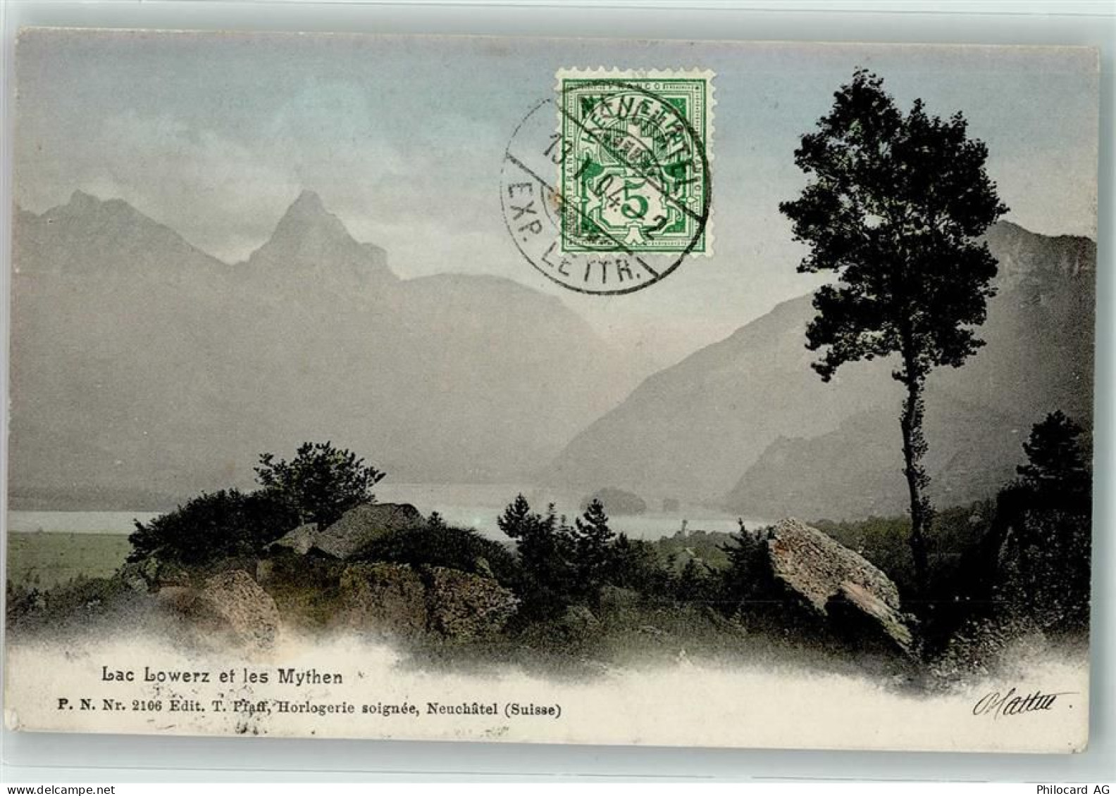 6424 Lauerz 1904 - See Mythen - 39407315