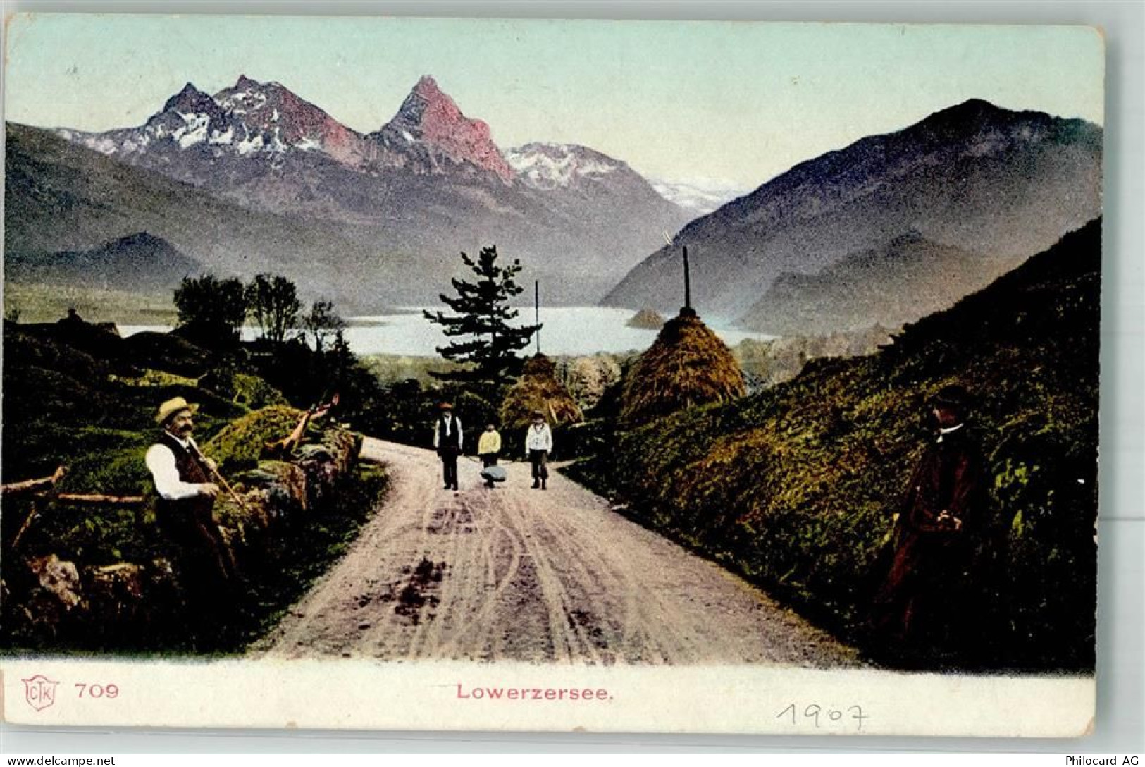 6424 Lauerz 1907 Foto AK Lowerersee - 38023955
