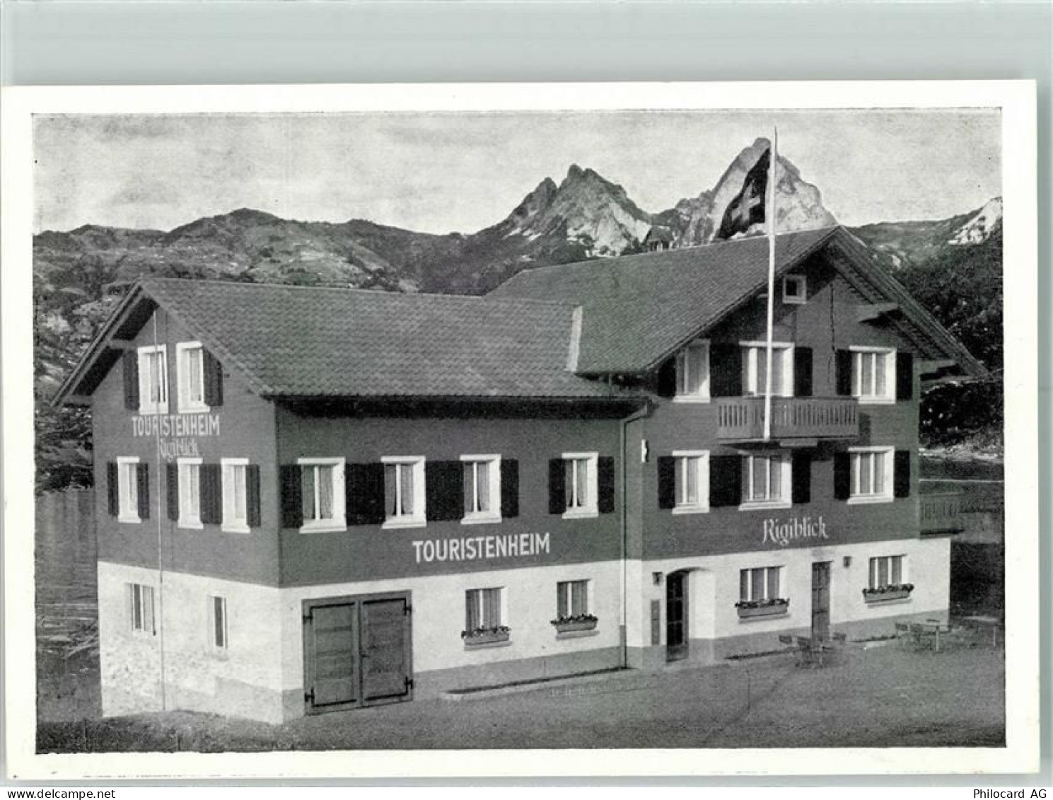 6424 Lauerz KEINE AK Touristenheim Rigiblick - 10282789