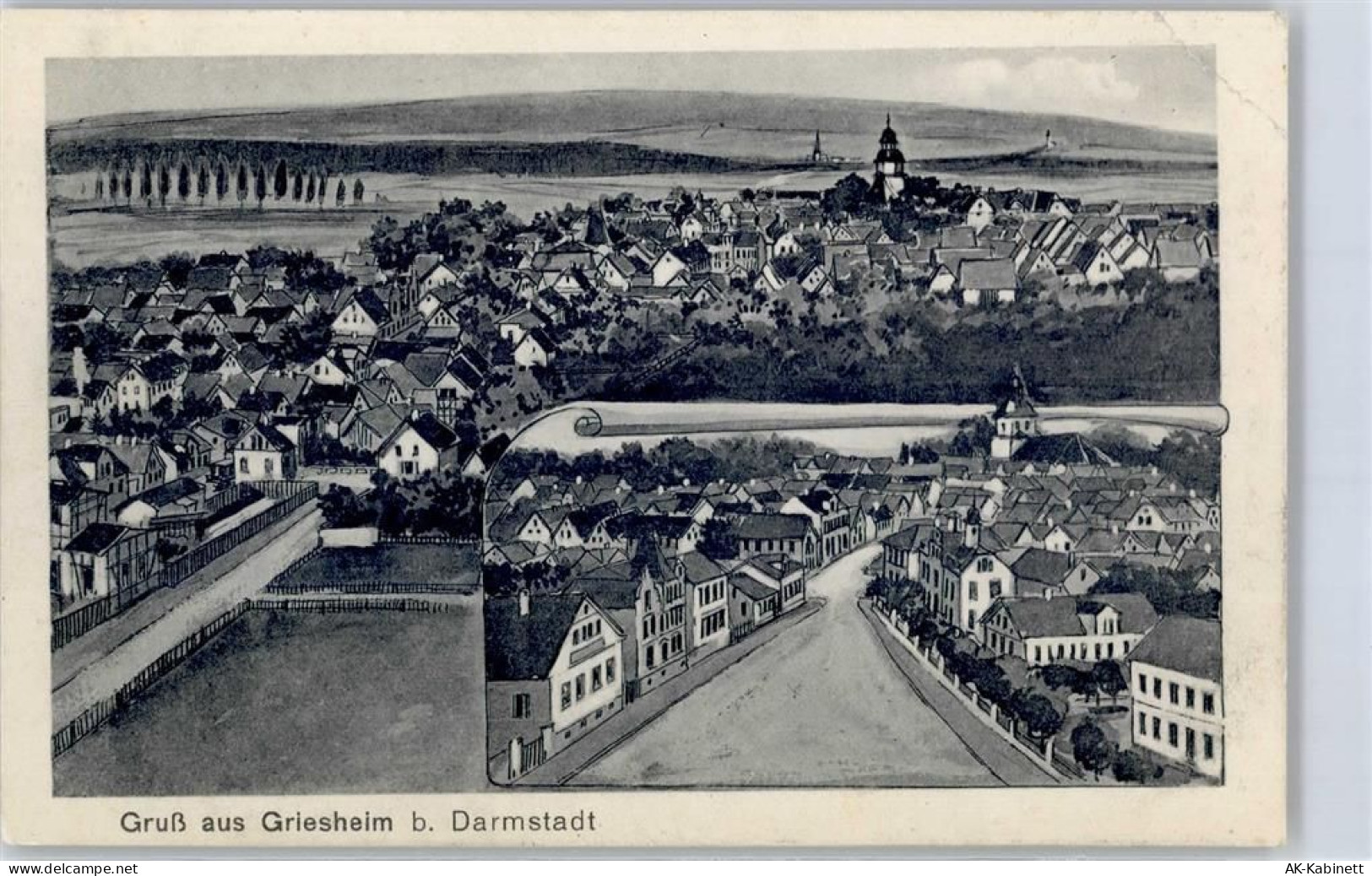 64347 W6103 Griesheim , Hess Lithographie / Künstlerkarte - 51455416