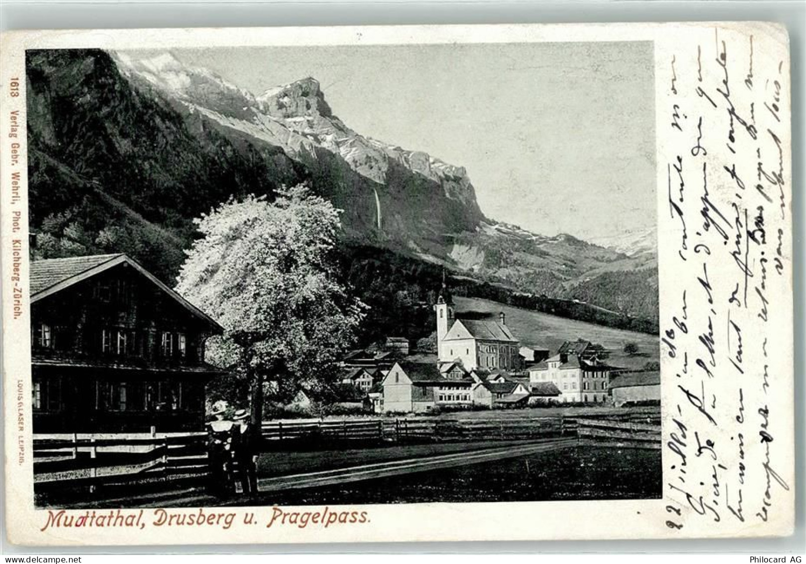 6436 Muotathal 1903 - Drusberg u. Pragelpass - 13904155
