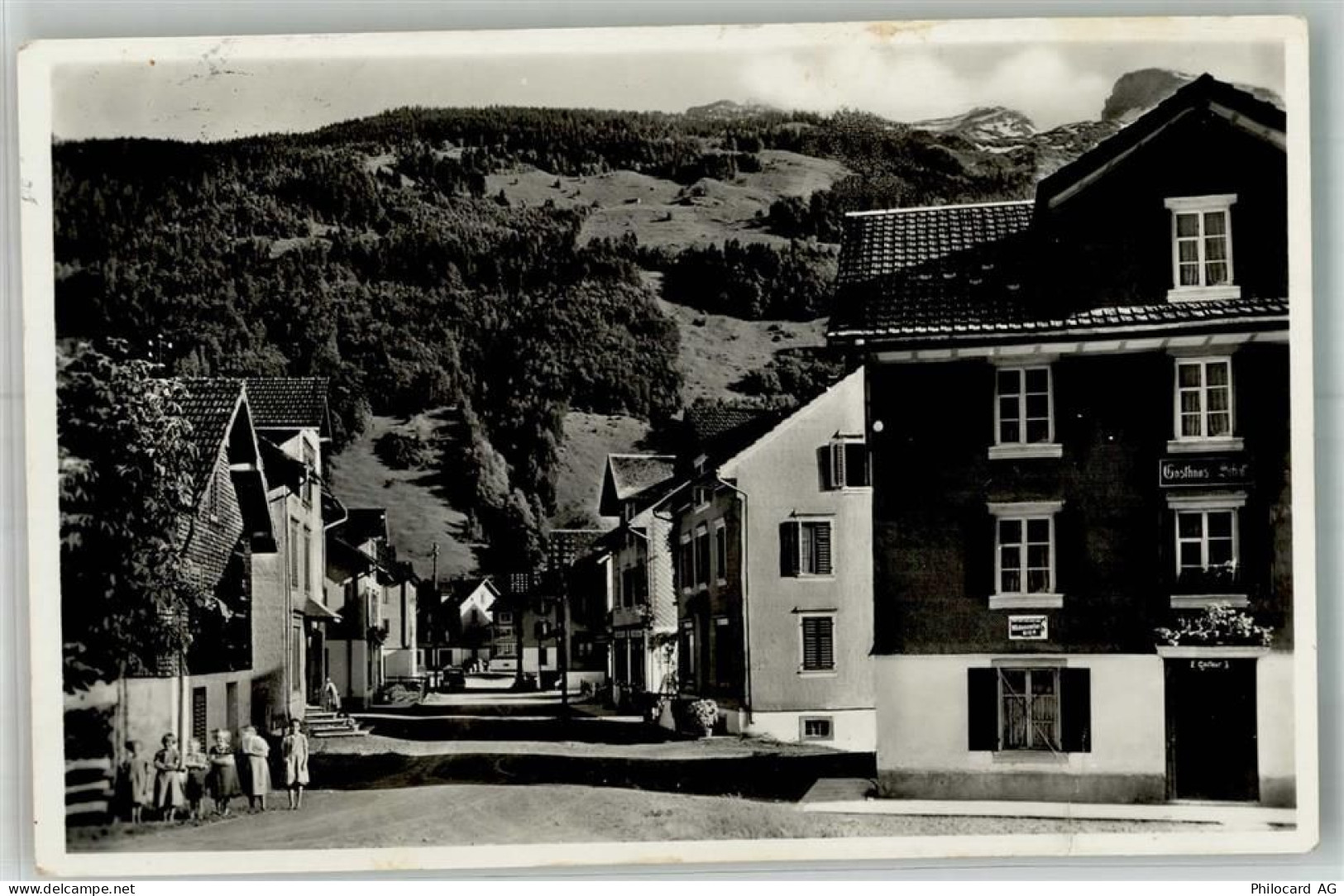 6436 Muotathal Foto AK Feldpost Geb.San.Kp. IV/8 Kirchstrasse - 13581952