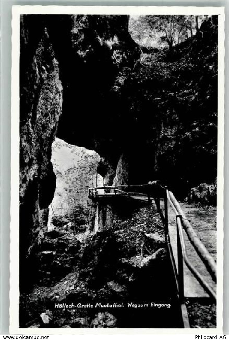 6436 Muotathal Foto AK Höhle Hölloch-Grotte - 38071464
