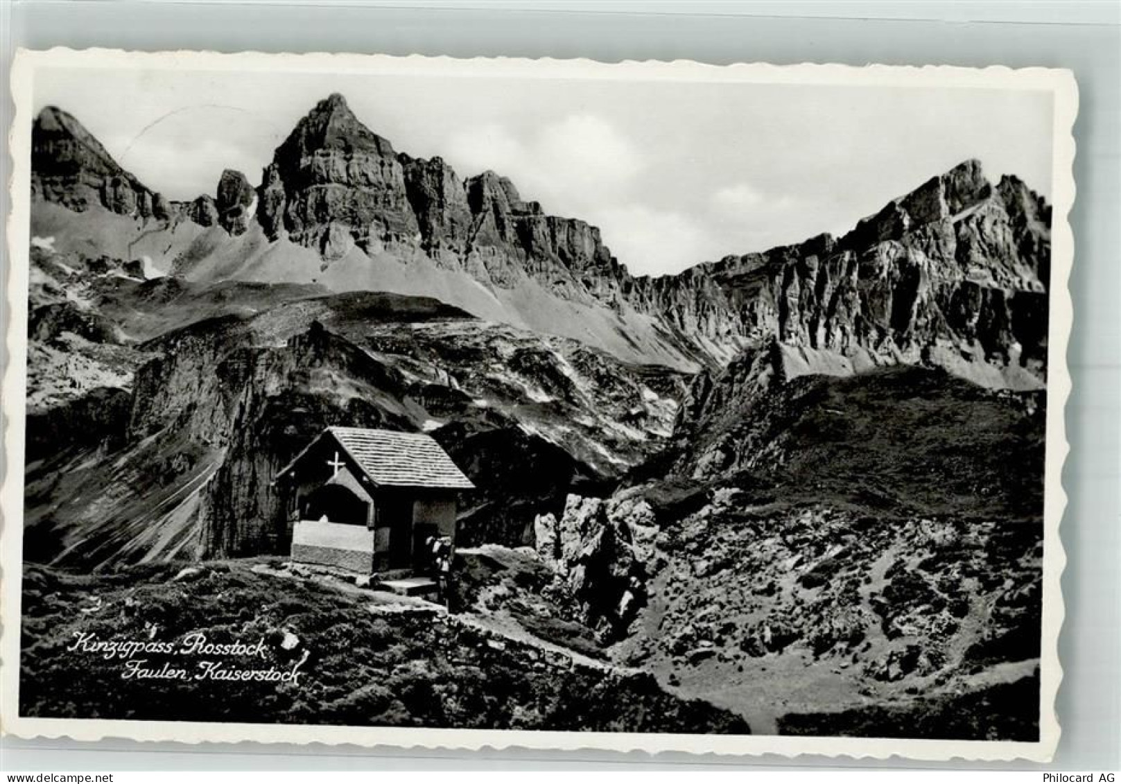 6436 Muotathal Foto AK Kinzigpass Rosstock Faulen Kaiserstock - 38192144