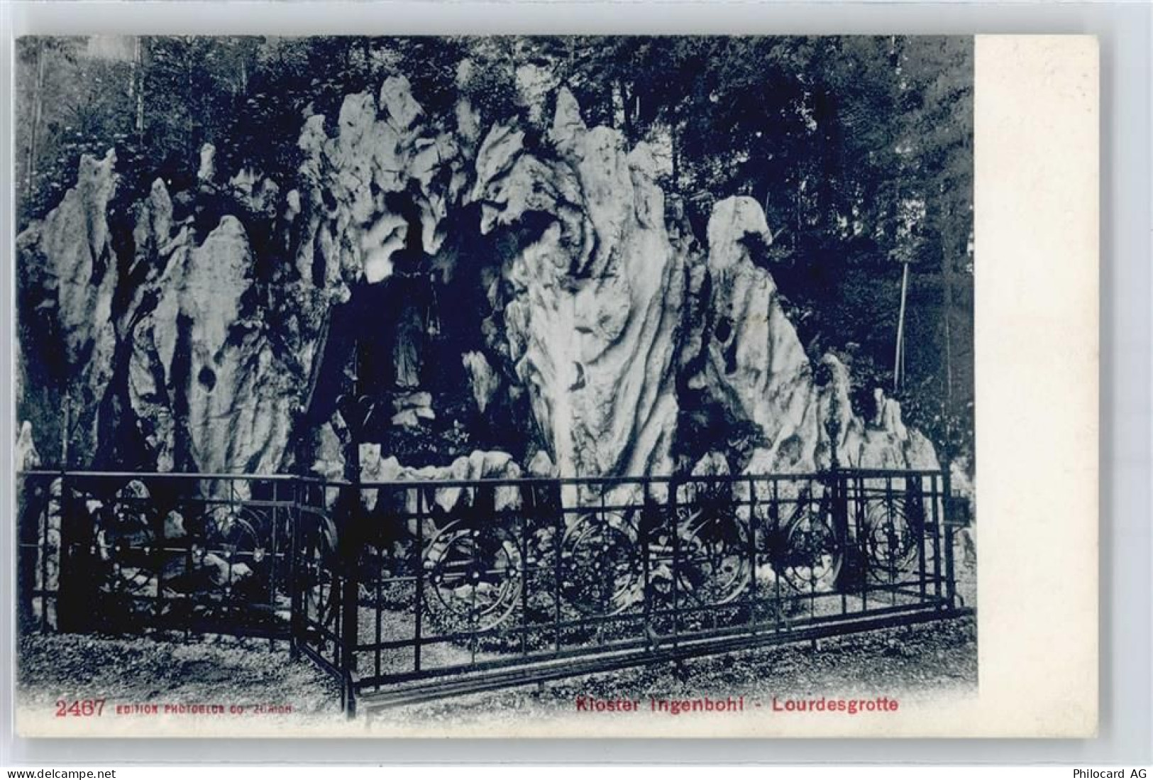 6440 Ingenbohl - Kloster, Lourdesgrotte - 50733540