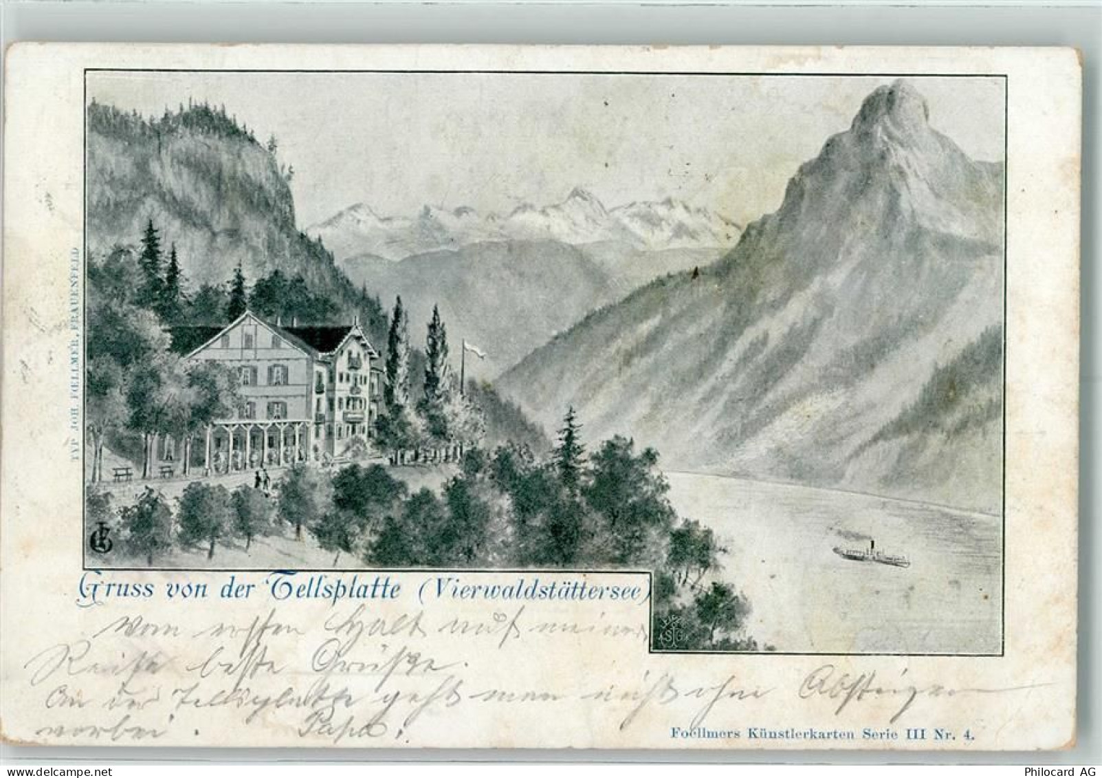 6440 Vierwaldstättersee 1900 - Tellsplatte - 13128256