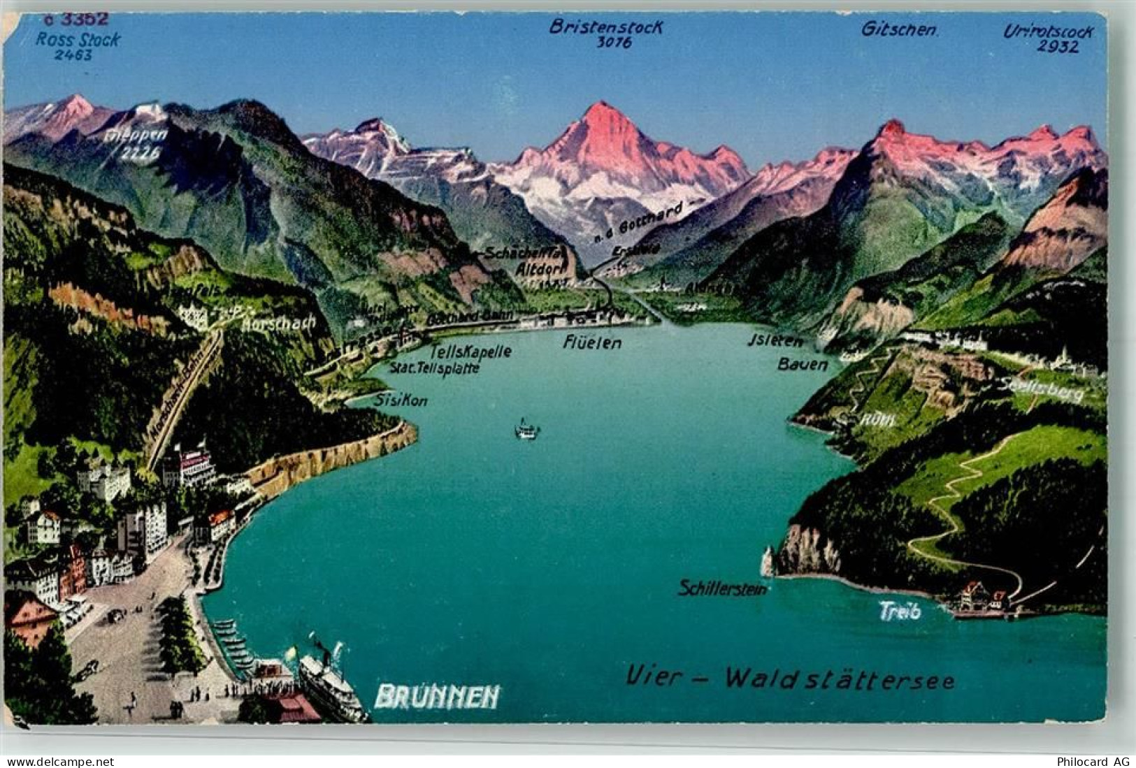 6440 Vierwaldstättersee - Brunnen Bauen Treib - 39693159