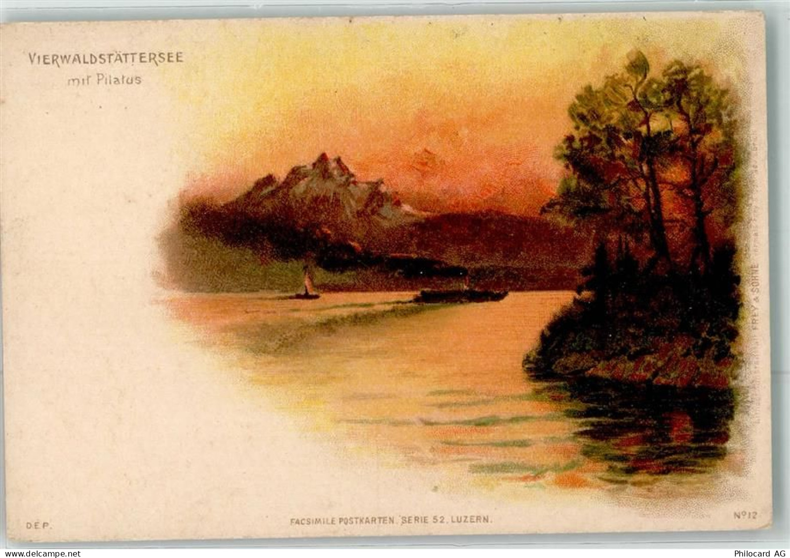 6440 Vierwaldstättersee - Dampfschiff Werbung Apotheke - 10644644