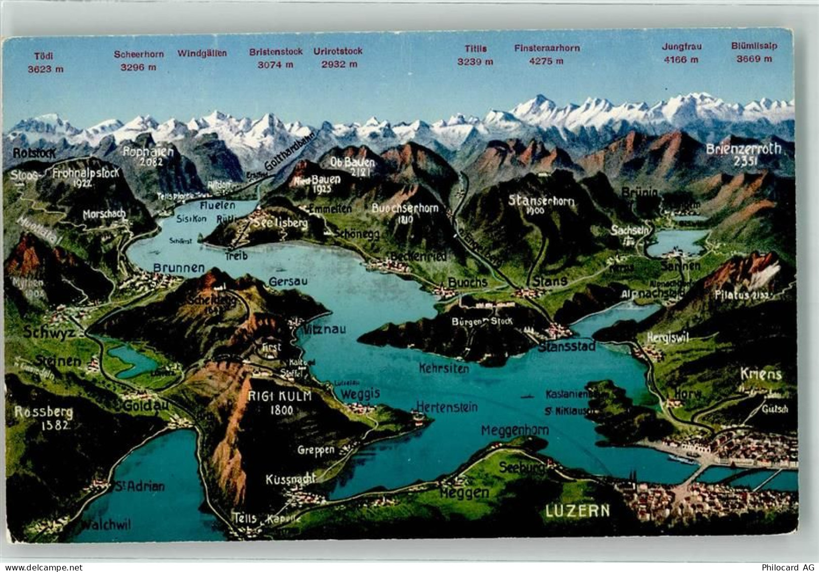 6440 Vierwaldstättersee - Greppen Meggenhorn Gersau - 39690831