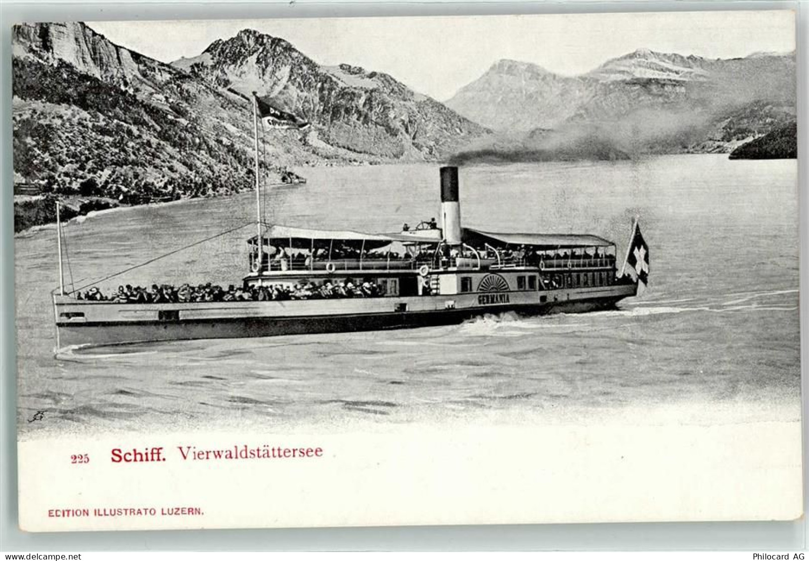 6440 Vierwaldstättersee - Raddampfer Germania - 10606608